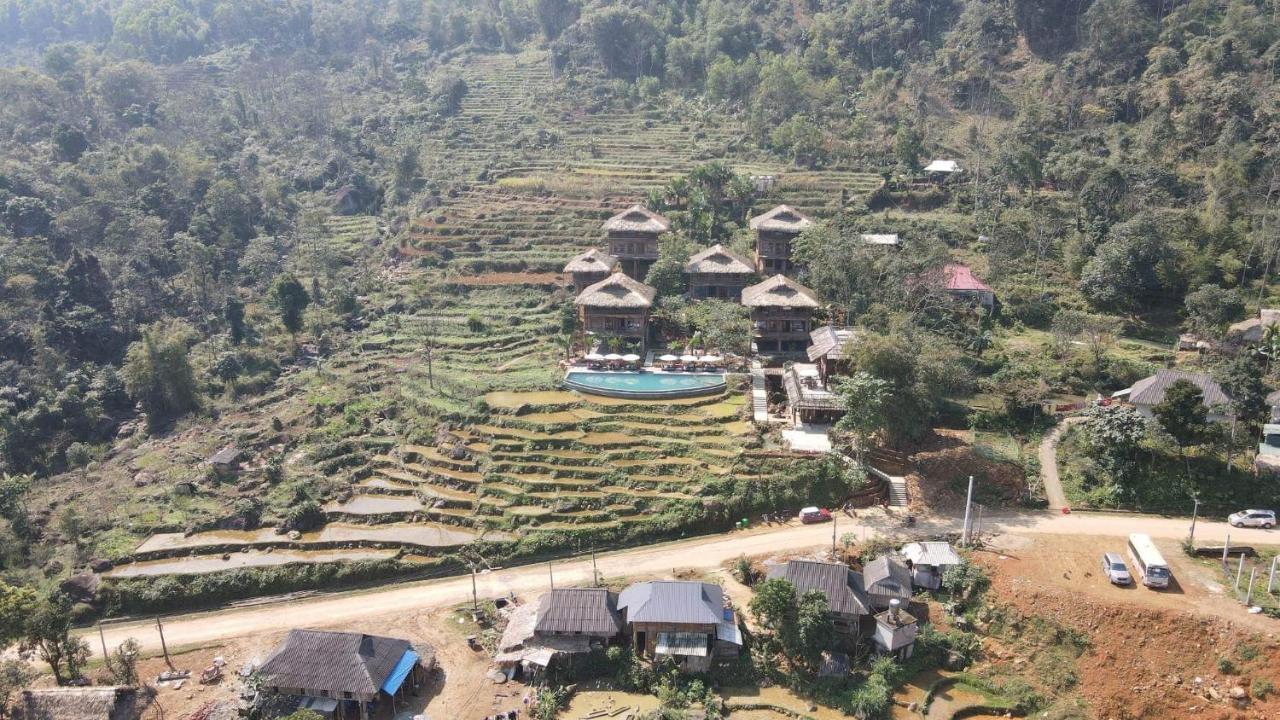 Hotel Amigo Pu Luong Lang Bang Esterno foto