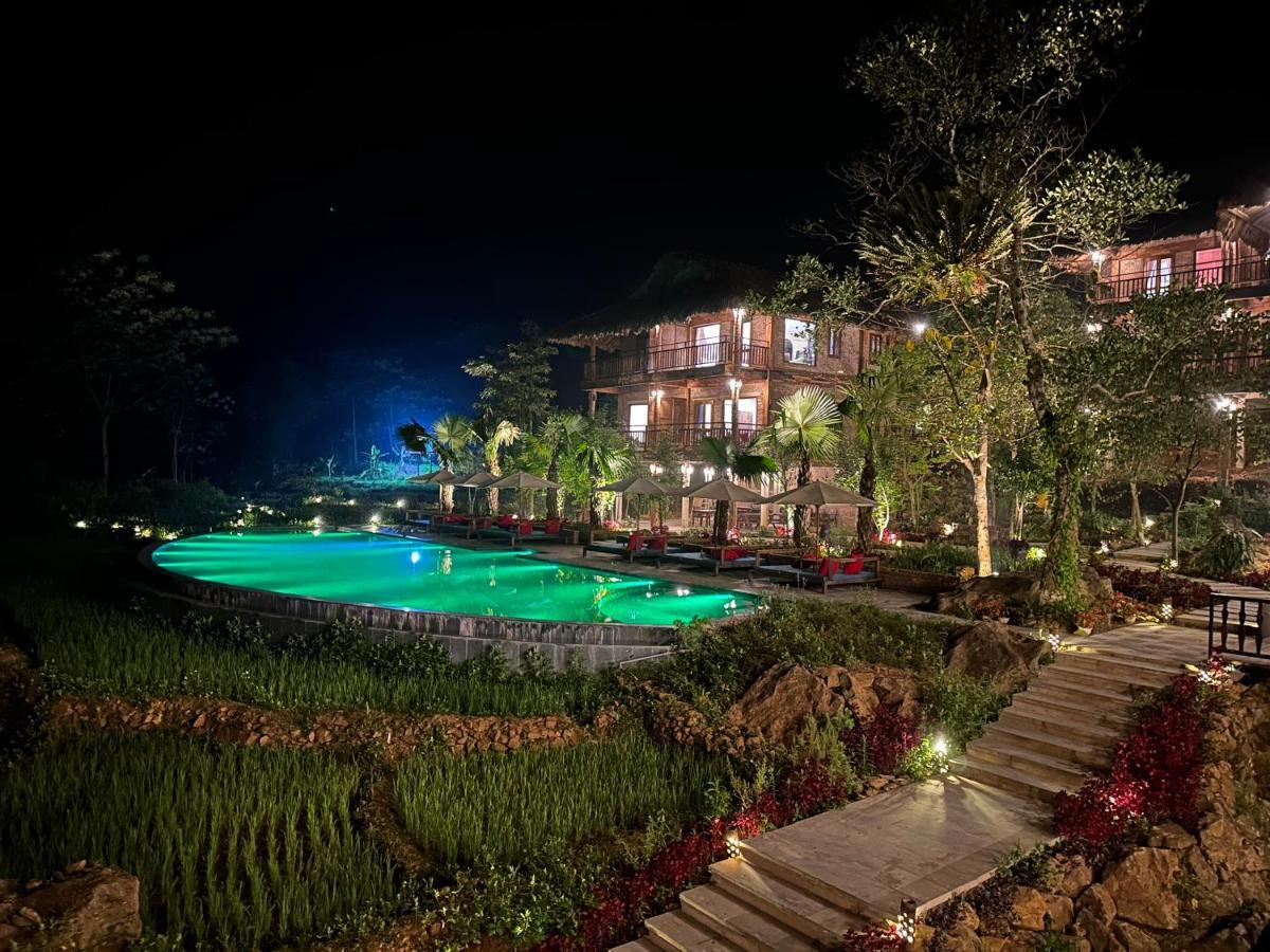 Hotel Amigo Pu Luong Lang Bang Esterno foto